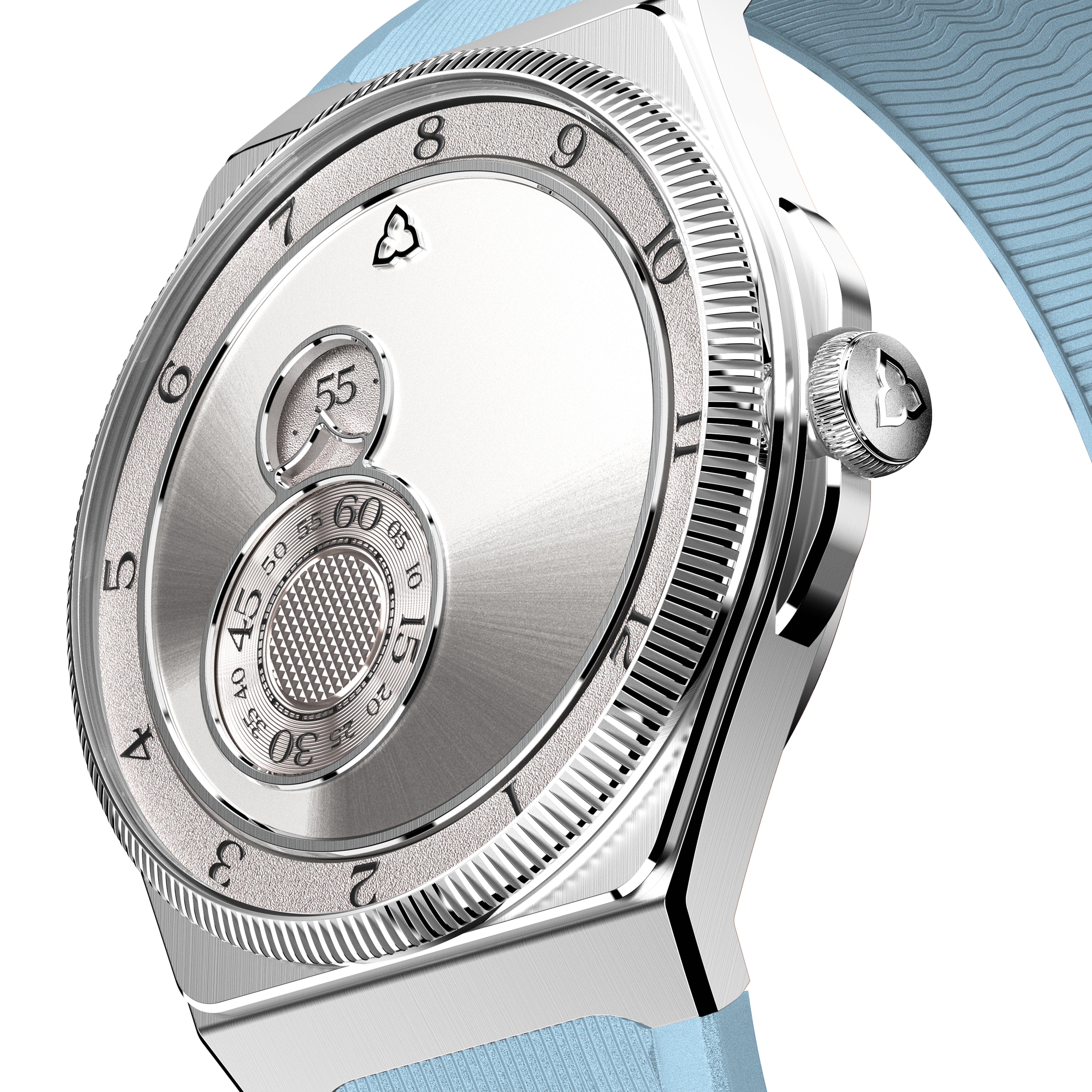 trente-deux sunray silver trilobe