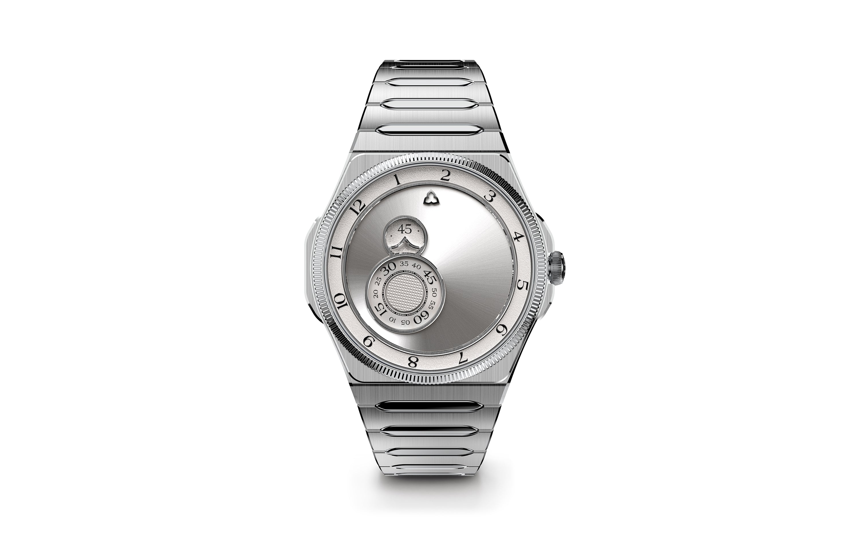 trente-deux sunray silver trilobe