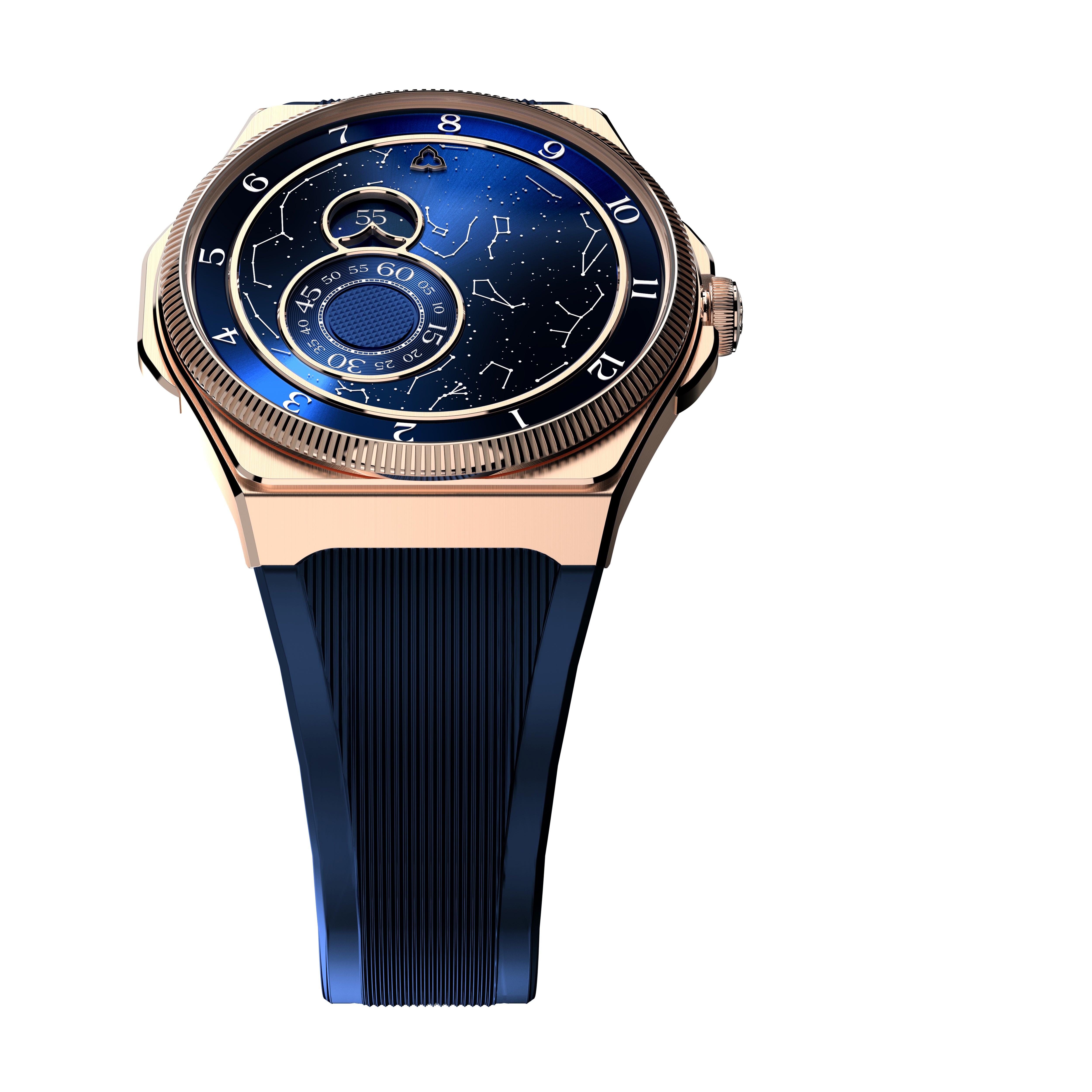 trilobe secret rose gold case