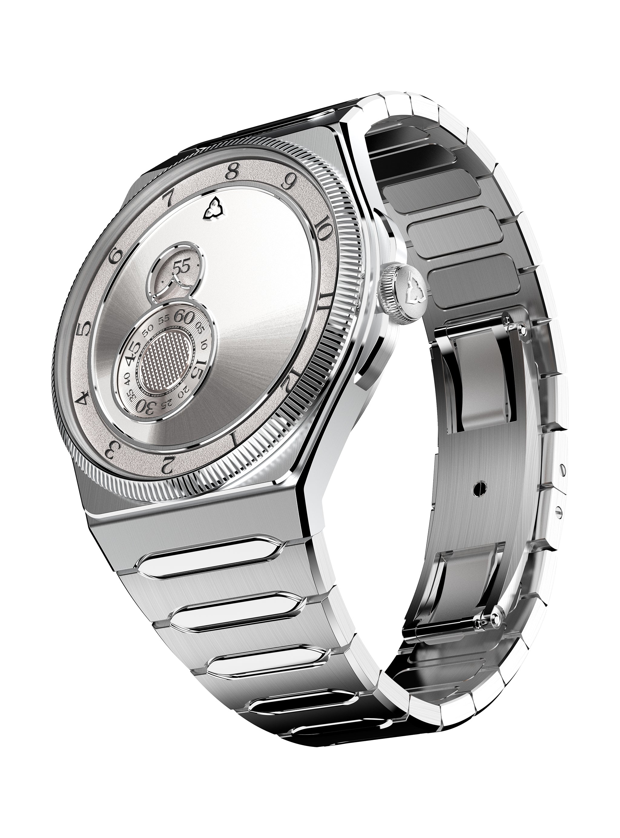 trilobe trente-deux steel bracelet