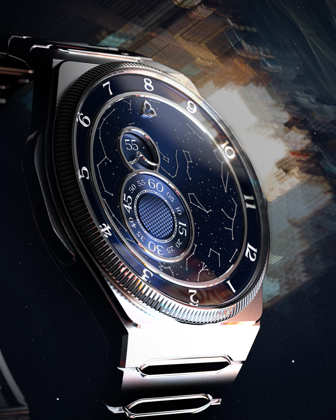 trilobe secret rose gold case
