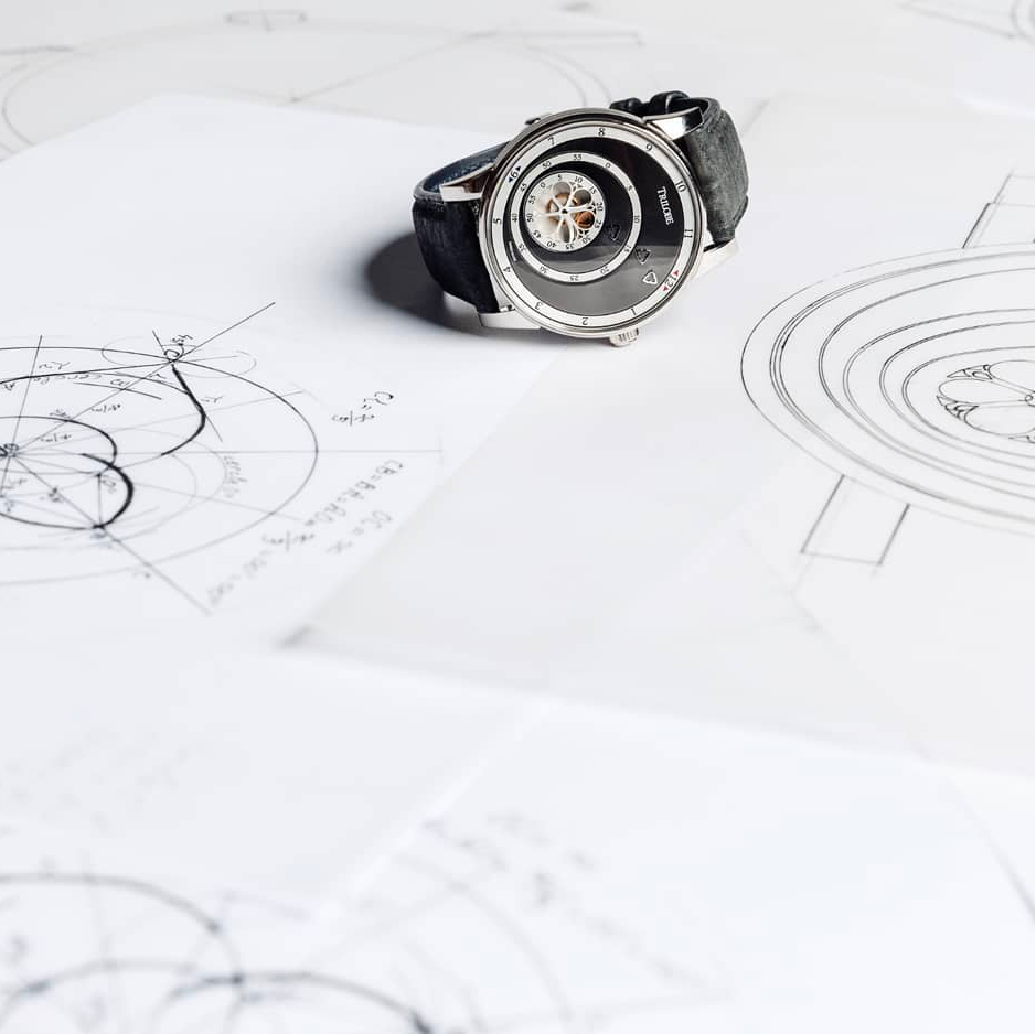 trilobe sketches les matinaux watch