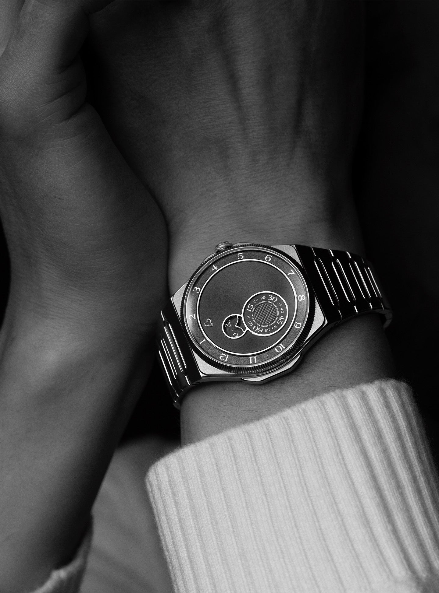 trilobe trente-deux watch steel case