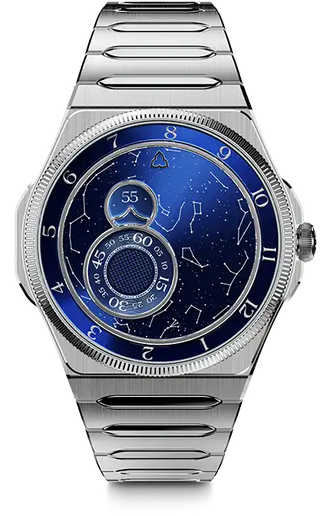 montre trilobe trente-deux secret bracelet acier