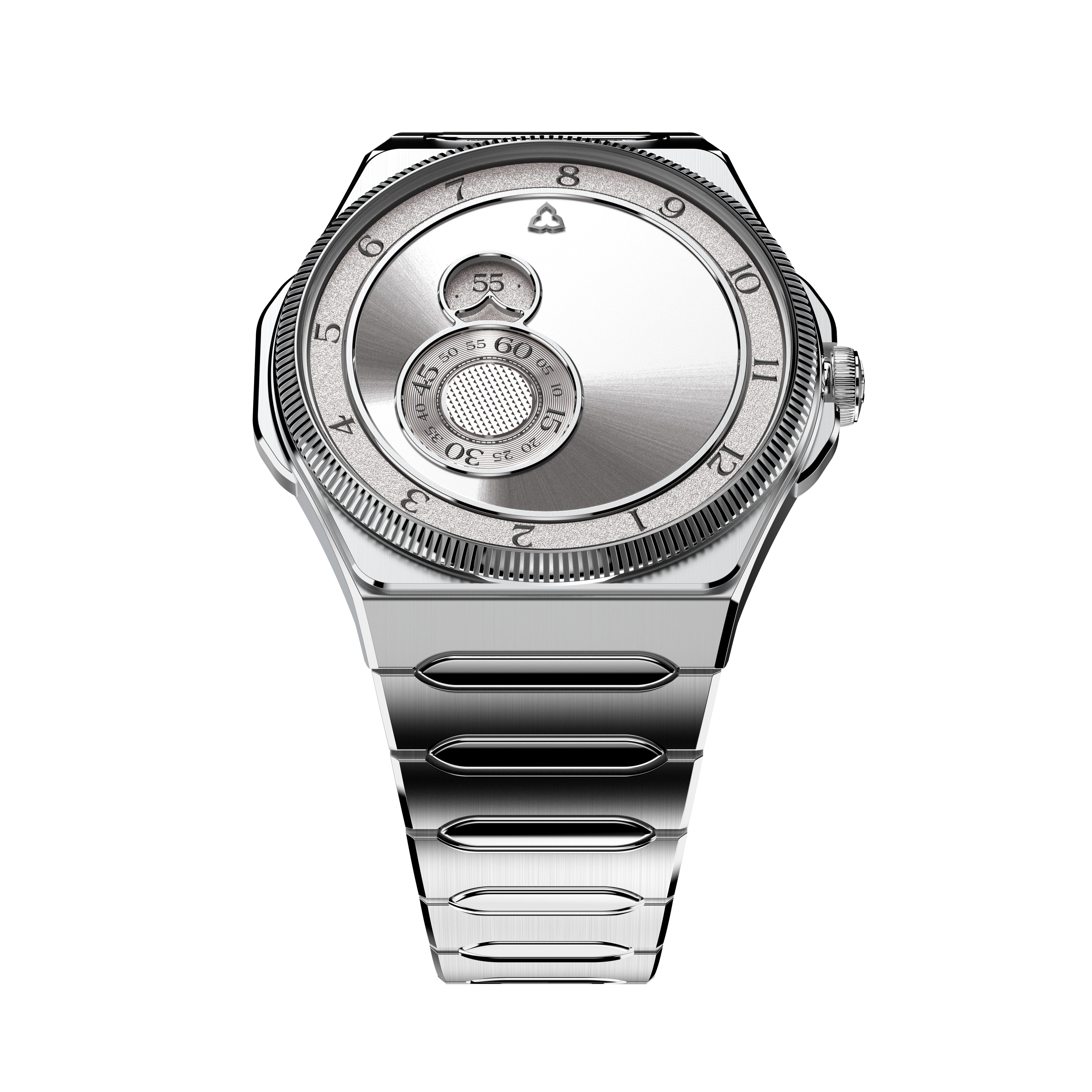 trente-deux sunray silver trilobe