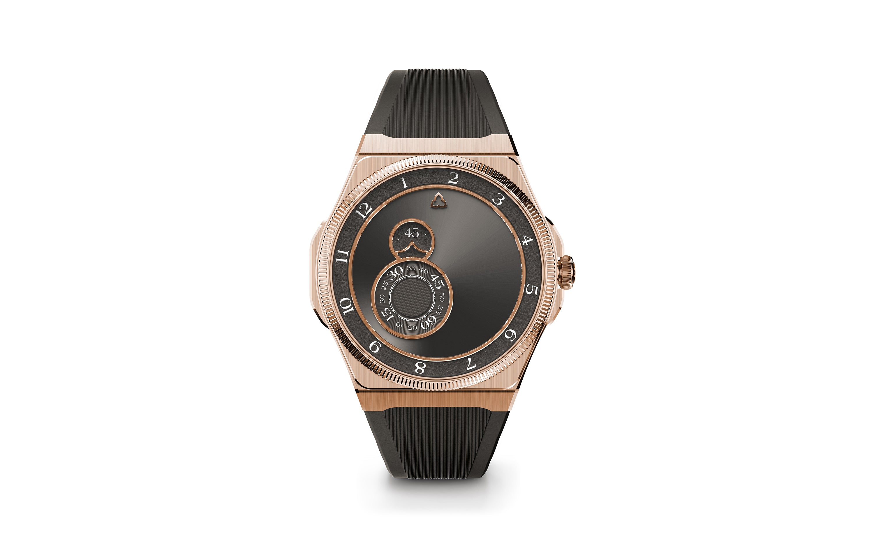 trente-deux sunray grey rose gold case